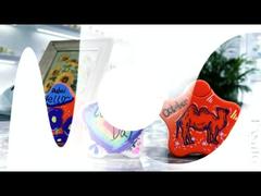 Botol semprot berbentuk bintang dan kelopak