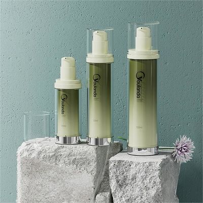 Beli Disesuaikan Logo Airless Lotion Pompa Botol Untuk Produk Perawatan Kulit 3pcs online manufacture