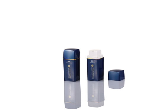 Beli 30ml Squarelogo Botol Plastik Tanpa Udara yang Dipersonalisasi Botol Kosmetik Tanpa Udara Untuk Perawatan Tubuh online manufacture