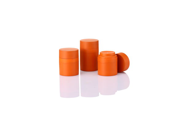 Beli Botol Kosmetik Plastik Frosted Lingkaran Ramah Lingkungan PP Botol Kosmetik Kemasan 100g online manufacture