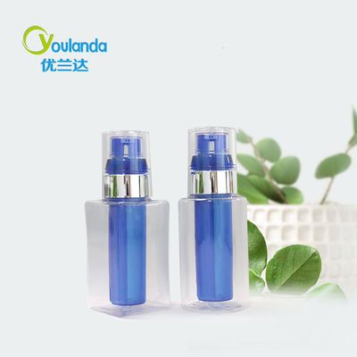 Beli 30ml 90ml Botol Pompa Lotion PETG Botol Lotion Plastik Dual Chamber online manufacture