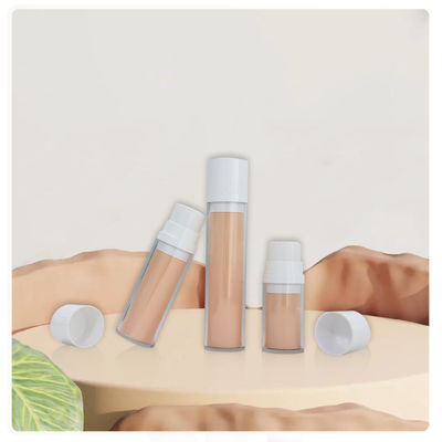 Beli Body Lotion PETG 50ml Airless Pump Bottles Set Plastik Daur Ulang Pengemasan Perawatan Kulit online manufacture