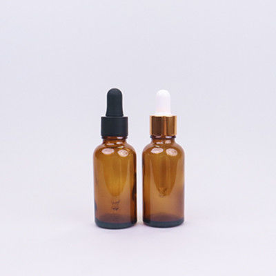 Beli Botol Dropper Kaca Amber 60ml Dengan Tutup Aluminium online manufacture