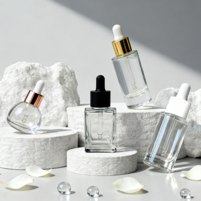 Beli Pipet Tetes Kaca Bergradasi untuk Botol Kaca Minyak Esensial 1Oz 10Ml 30Ml 100Ml Pipet Tetes Kaca Bergradasi online manufacture