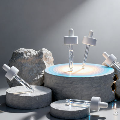 Beli Botol Tetes Kaca Hitam Frosted Transparan untuk Minyak Esensial dengan Kustomisasi Cetak Logo online manufacture