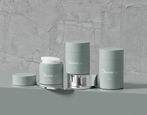 PP Airless Cream Cosmetic Jars Empty Container Untuk Cream 30ml 50ml 100ml YLD04A