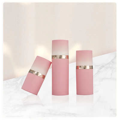 50ml hingga 150ml Airless Lotion Pump Bottle Face Cream Jars Set Screen Printing