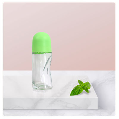 Botol Rol Kaca 50ml yang dapat disesuaikan Botol Roll On Oil Untuk Antiperspirant