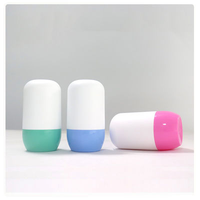Rol Plastik Berwarna Pada Botol Deodorant Bola Roller Untuk Minyak Esensial Cap Disesuaikan