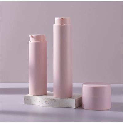 Set botol lotion tanpa udara yang bisa diisi ulang