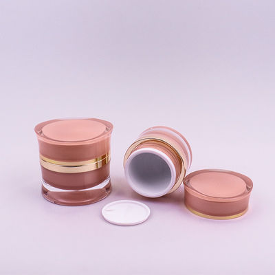 OEM ODM Acrylic Plastic Cream Jar 30g 50g Kosmetik Acrylic kosong Kontainer