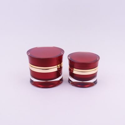 Topeng Krim Wajah Botol Kosmetik 30g 50g Plastik kosong Kontainer Akrilik Untuk Kosmetik