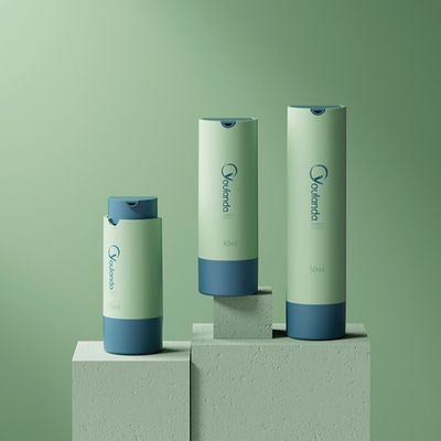 15ml 30ml 50ml Botol Plastik Airless Kosong Isi ulang Botol Pompa Airless Disesuaikan
