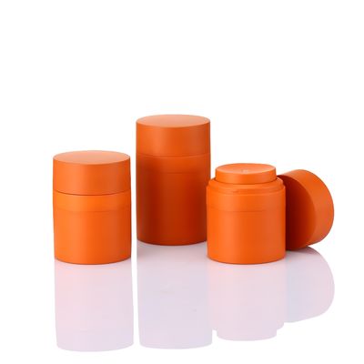 30 50 100gBentuk lingkaran ramah lingkungan Plastik beku Botol kosmetik PP Botol kosmetik Kemasan 100g
