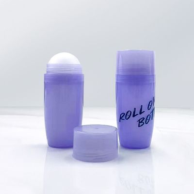 PP 50ML Roll kosong pada botol untuk minyak esensial Plastik Roll pada botol Roll pada botol deodoran
