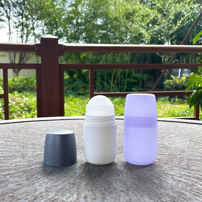 Custom Logo Botol Plastik Roll-On Dalam Volume 60ml Untuk Pilihan Ramah Lingkungan