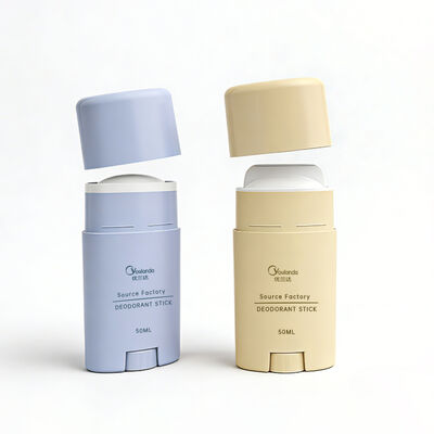 Deodoran Stick Ramah Lingkungan Kemasan Deodoran Nol Limbah 20g 30g Flat Stick