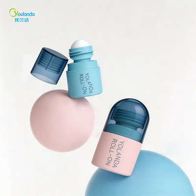 Botol Roll On PP PCR Ramah Lingkungan 20ml Botol Roller Ball Ukuran Travel untuk Minyak Esensial Anak